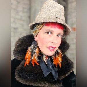 Vintage Bucket Rain Hat